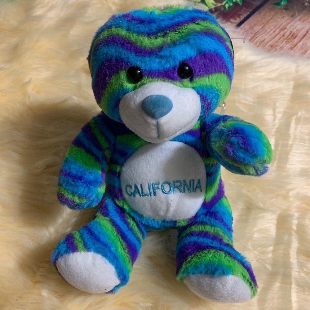 FIESTA CALIFONIA STUFF SOUVENIR TEDDY BEAR